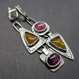 Retro Triangular Earrings